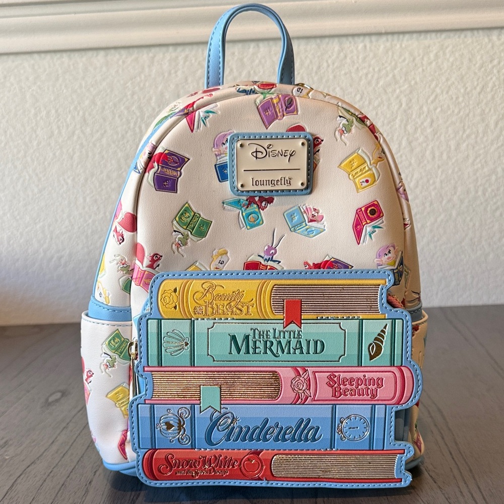 Disney Loungefly Princess Storybook Backpack